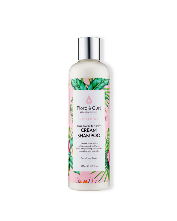 Organic Rose & Honey Cream Shampoo (300ml)