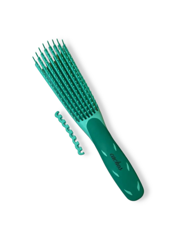 Green Detangling Brush